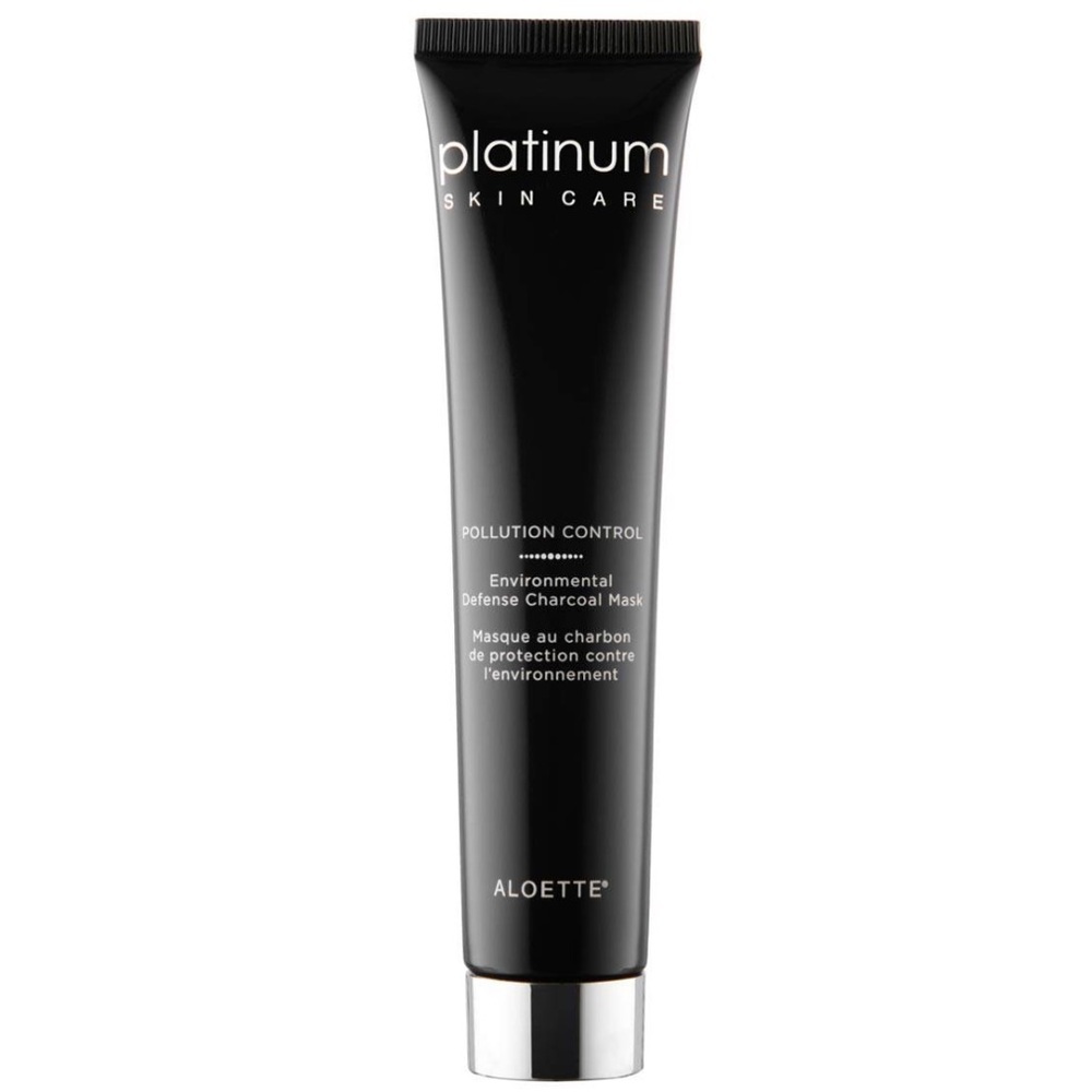 Aloette Platinum Pollution Control Environmental Defense Charcoal Mask NEW